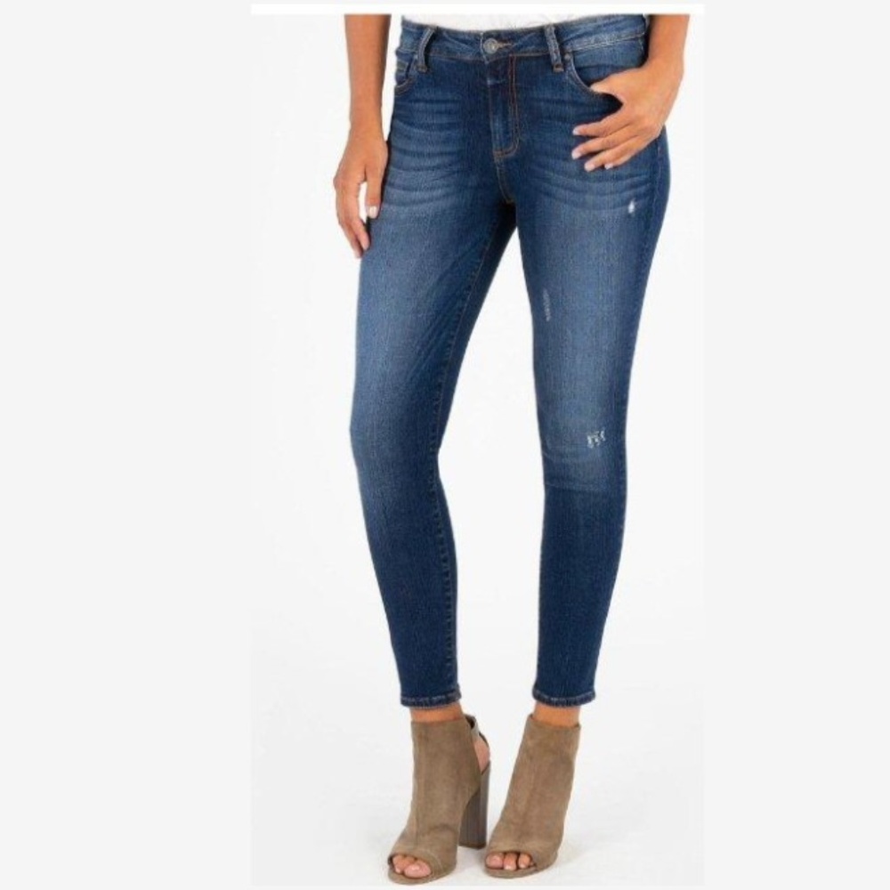 Donna High Rise Ankle Skinny Jean